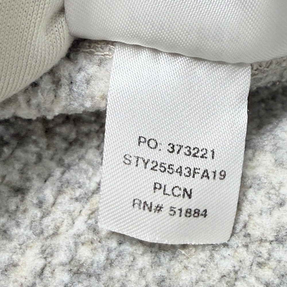 Patagonia Women's Better Sweater Fleece Jacket Small Beige Gray 25543 - Picture 6 of 7